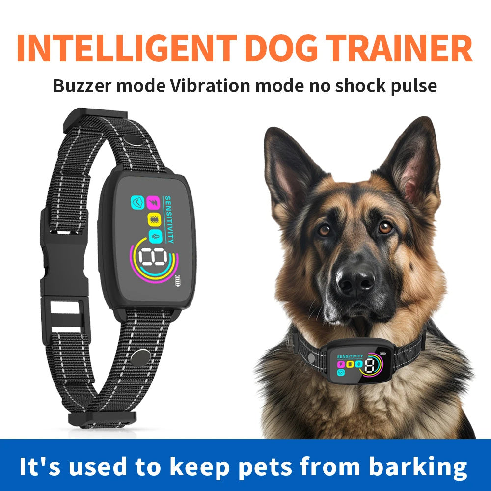 Smart Automatic Anti Barking Dog Collar Rechargeable Bark Stopper